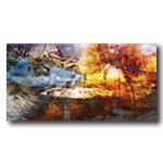 Wandbild abstrakte Kunst Bilder 