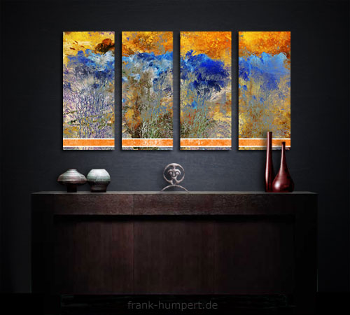 abstrakte Kunst moderne Drucktechnik